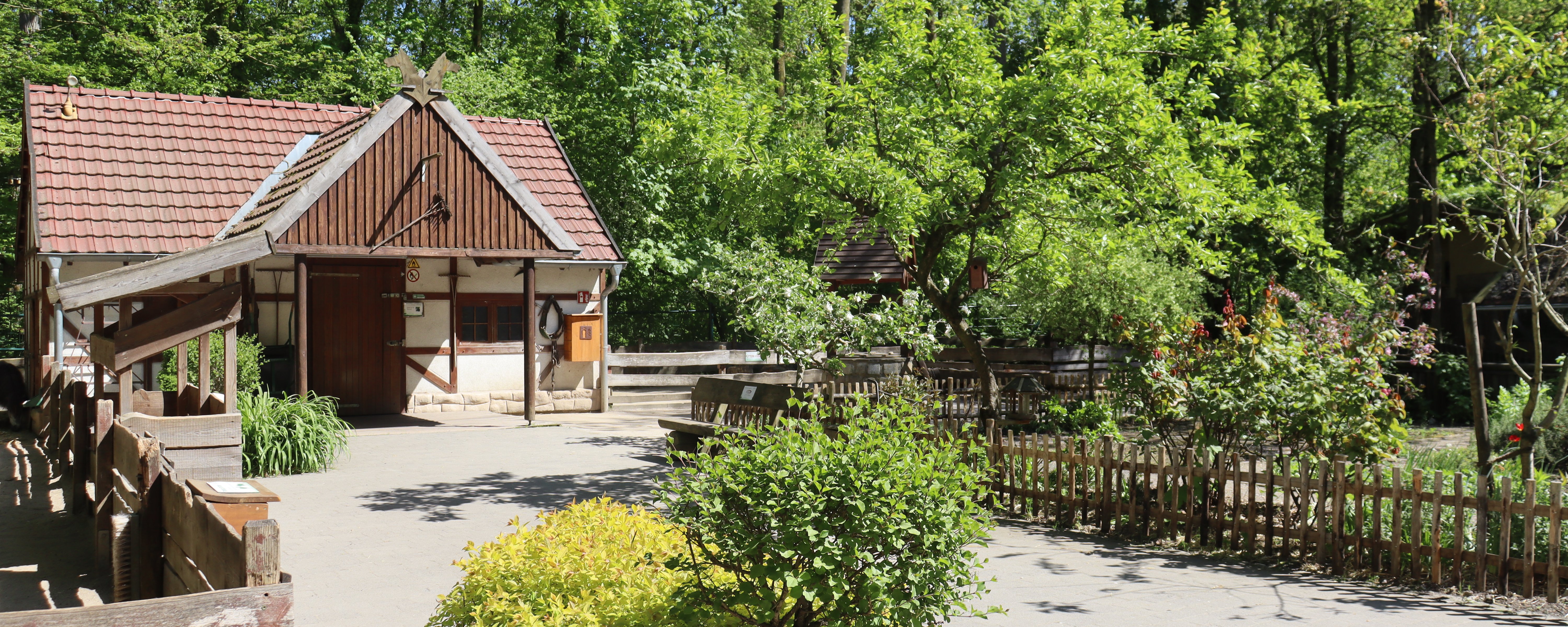 Bauernhof im Tierpark