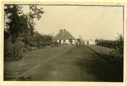 Altes Foto vom Eingangsbereich